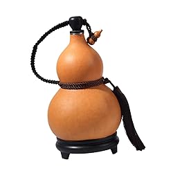 Fenteer Dried Gourd Water Bottle, Portable Water