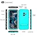 Janazan Samsung Galaxy S9 Waterproof Case［5.8-Inch］, IP68 Full Sealed Underwater Protective Cover, Shockproof, Snowproof, Dirtproof for Outdoor Sports (Green)