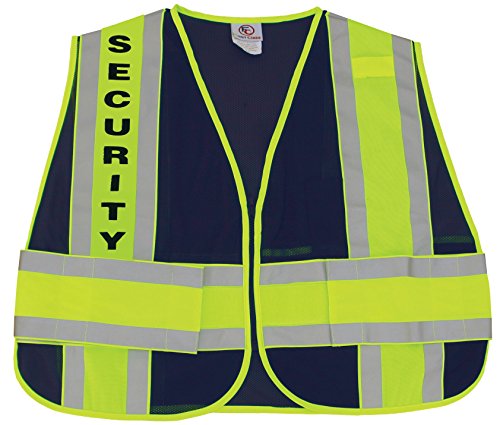 First Class Reflective Duty Vest-Security ID/Large/XL - Thumbnail 2