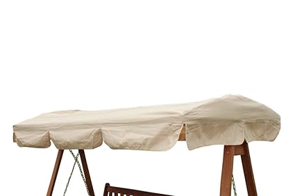 Ersatzdach für 3-Sitzer Garten- oder Hollywoodschaukel in Creme - IMC459 creme