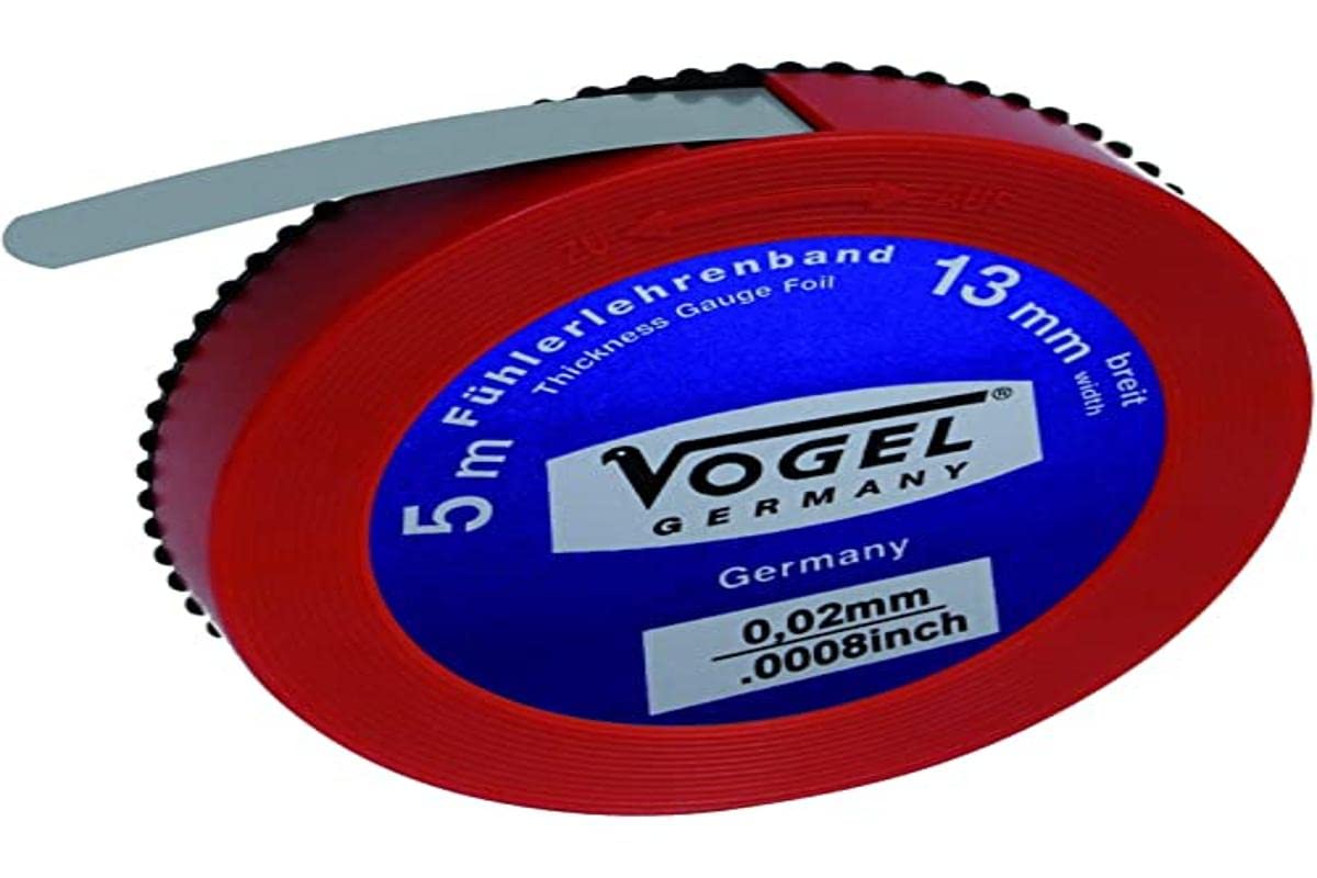Vogel 455003 - Rollo fleje calibrado 5 metros x 13 mm Espesor 0,03 mm