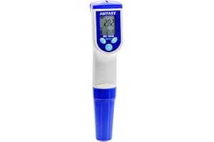 AMTAST Portable Dissolved Oxygen and Temperature Meter DO Sensor Dissolved Oxygen Levels Tester, DO Range: 0~20.00 mg/L, 0~20.00 ppm