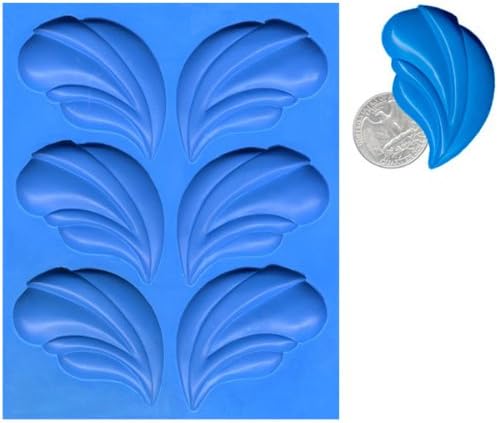 Pastry Impressions Silicone Mold, Ostrich Plume