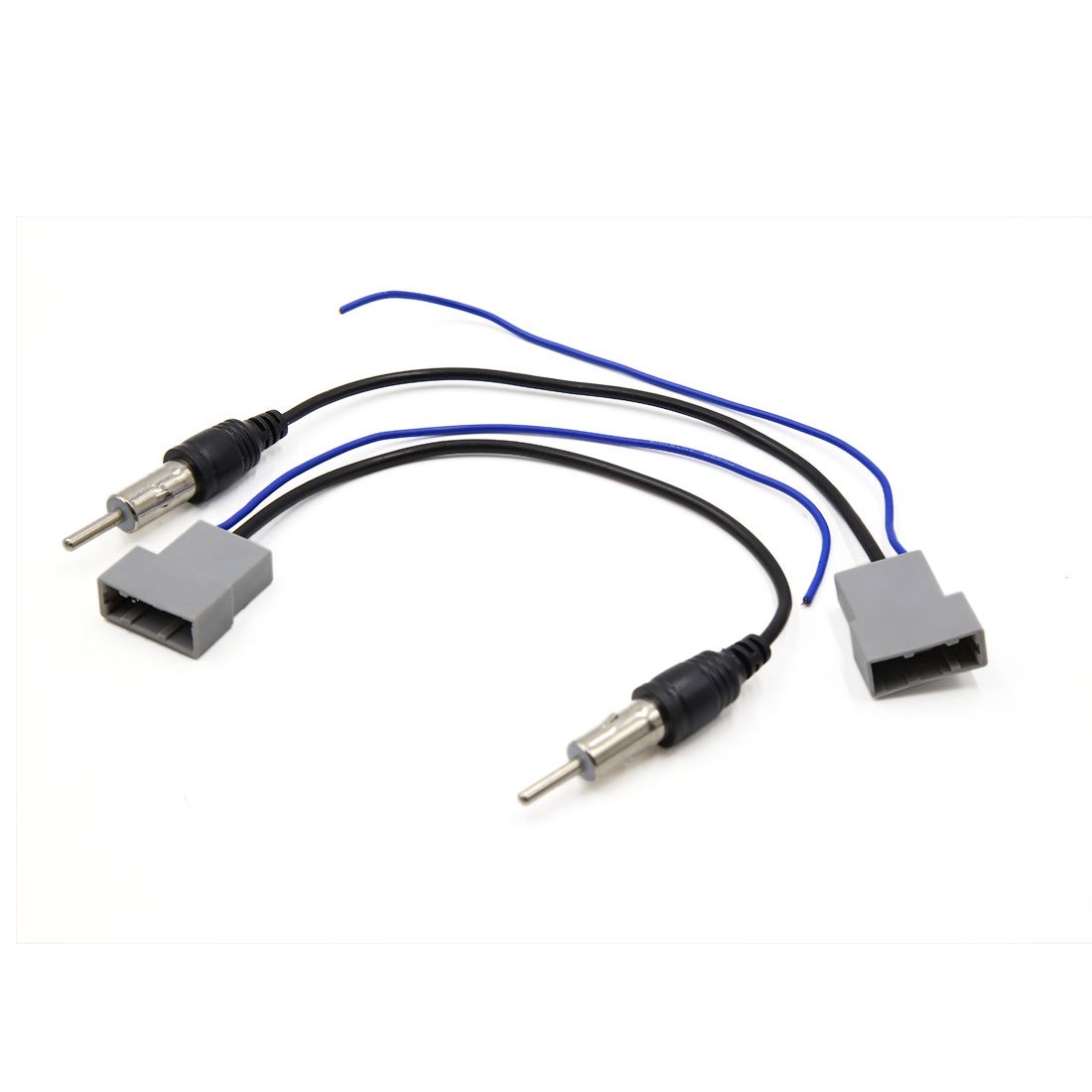 sourcing map 2pcs Radio Stereo Socket Mount Dia Connector Antenna Adapter Cable
