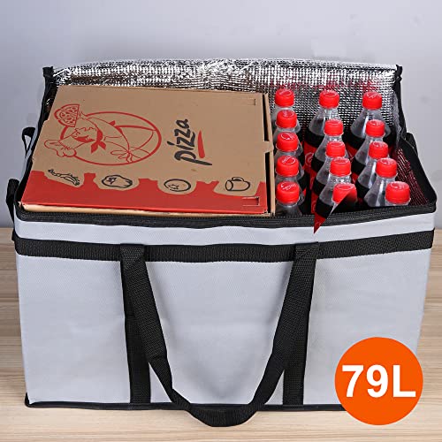 Delivery Bag Bodaon Insulated Food With Removable Hard Bottom, XXX