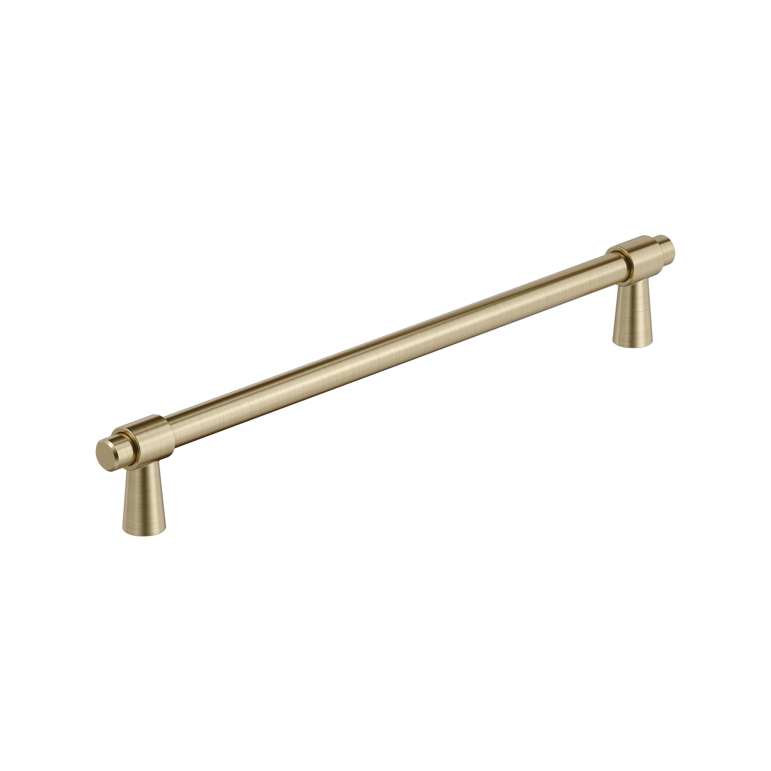 Photo 1 of Amerock Destine 10-1/16 inch (256mm) Center-to-Center Golden Champagne Cabinet Pull, BP36902BBZ
