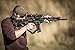 Trijicon RS24-C-1900006 AccuPower 1-4x24mm Riflescope, 30mm Main Tube, Duplex Crosshair Reticle with Red LED, Matte Black