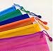 Catsayer A6 30pcs 9 x 4-1/2 inches Waterproof Plastic Double Layer Zipper File Bags Invoice pouches Bill Bag Pencil Pouch Pen Bag (Random Color)