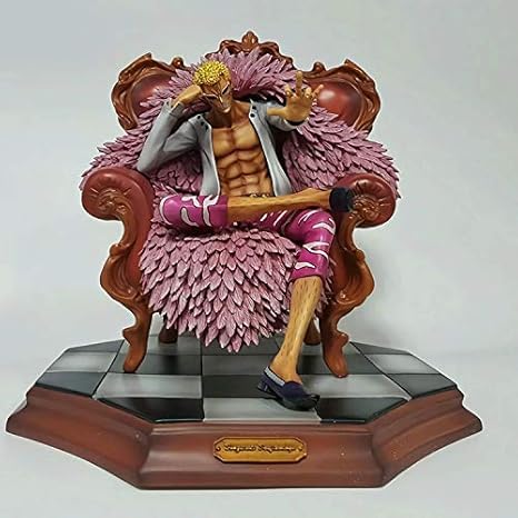 Amazon Co Jp Mil One Piece ドン キホーテ ドンキホーテ ドフラミンゴ ドンキホーテ ロシナンテ 約140mm Pvc Abs製 塗装済み完成品フィギュア ドフラミンゴ 4 13cm Mil Color ドフラミンゴ 3 23cm ホーム キッチン