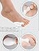 Tailor's Bunion Corrector and Bunionette Gel Toe Separators for Pinky Toe by Toe Glow