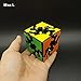 LZLRUN 3D Rubiks Gear Cube, 2X2 3X3 Match-specific Twisty Puzzle
