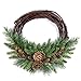 National Tree 16 Inch Pine Cone Grapevine Wreath (PC-16GV-1)