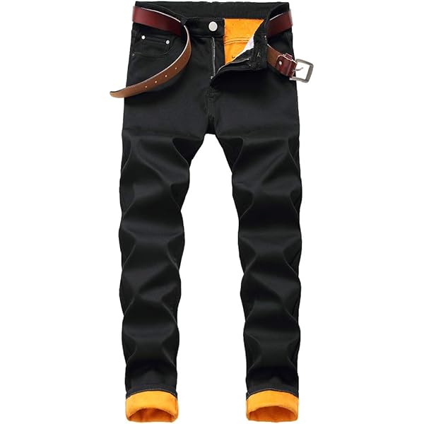 DSDZ Men's Fashion Hi Street Jeans Pants Knee Zippers Black