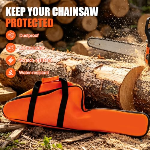 12''/14''/16'' Chainsaw Bag Carrying Case Compatible with Stihl Husqvarna photo 12
