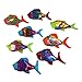Small Plush Shiny Colored Fish Toy For Kids 