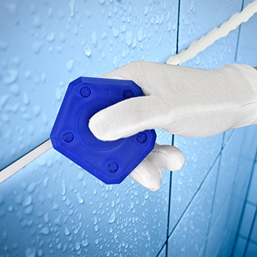 WXJ13 Sealant Tool Silicone Tool Kit 18 Pieces Caulking Tool Kit (Black, White, Blue,Red)