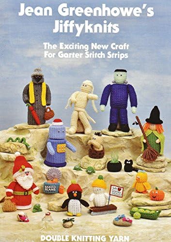 Jean Greenhowe - Garter Stitch knitted figures & novelties - Jiffy Knits