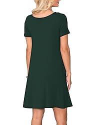 lionstill Women's Plus Size T Shirt Dress Summer
