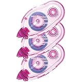 Tombow Mono Dot Pattern Adhesive Runner Refill, Clear, 3-Pack