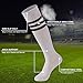 Striped Tube Socks, Calbom Unisex Knee High Soccer Football Volleyball Baseball Cheerleading Team Socks 2/6/10 Pairs