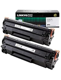 LINKYO - Cartucho de tóner para HP 78A CE278A (2 unidades), color negro