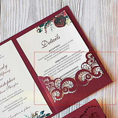 Hukai Flower Invitation Metal Cutting Dies Stencil DIY Scrapbooking Album Stamp Paper Card Embossing Crafts Decor,Good Gift for Your Kids to Cultivate Their Hands-on Ability