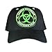 AffinityAddOns Zombie Outbreak Hat - Embroidered Patch Baseball Cap Black, White