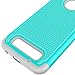 Moto Z2 Play Case, LK [Shock Absorption] Drop Protection Hybrid Armor Defender Protective Case Cover for Motorola Moto Z2 Play - Teal