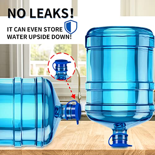 5 Gallon Water Jug Cap, Reusable Non Spill 5 Gallon Water Bottle Caps