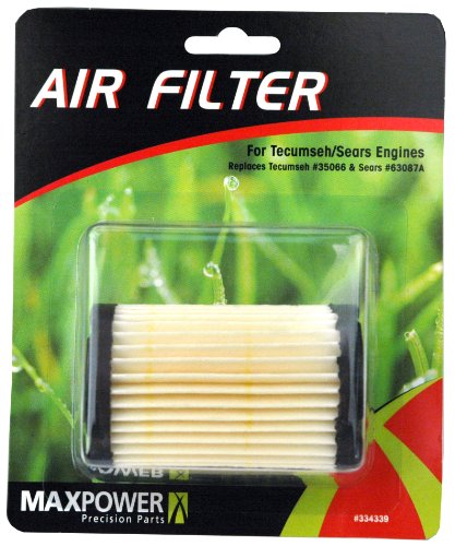 Maxpower 334339 Air Filter For Tecumseh/Sears Craftsman Replaces 35066 and 63087A
