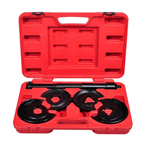 vidaXL Mercedes Benz 5 pcs Coil Spring Compressor Telescopic Repair Tool Kit Clamps