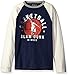 The Children's Place Boys' Big Long Sleeve Fashion Graphic Top, Tidal, Large/10/12