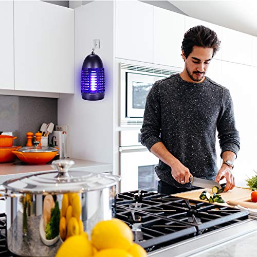 YUNLIGHTS Indoor Fly Killer Mosquito Zapper, 7W Electric Bug Zapper Fly