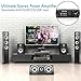 Pyle 2X120 Watt Home Audio Power Amplifier – Portable 2 Channel Surround Sound Stereo Receiver w/ USB in – for Amplified Subwoofer Speaker, CD DVD, MP3, iPhone, Phone, Theater, PA System – PTAU45thumb 3