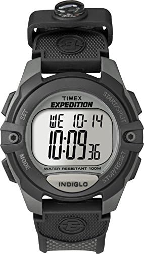 Timex Expedition Traditional Digital Chrono Alarm Timer 41mm Watch