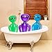 Gejoy 3 Pieces 36 Inches Inflatable Alien Assorted Color Inflate Alien Toy for Party Decoration Favors Halloween Cosplay