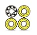 Yellow Jacket Premium Fidget Spinner Replacement Bearings, 1 Ceramic Spin Bearing, 3 Steel Yellow Jacket Counterweight Bearings
