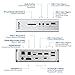CalDigit TS3 Plus Thunderbolt 3 Dock - 85W Charging, 7X USB 3.1 Ports, USB-C Gen 2, DisplayPort, UHS-II SD Card Slot, LAN, Optical Out, for 2016+ MacBook Pro & PC (Silver - 2.0m/6.5ft Cable)