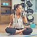 Yoga Mat Towel & Cooling Towel by Yogiii | The YogiiiSWEAT Towel Set | Hot Yoga & Bikram Skidless Mat Towel w/ Cooling Hand Towel Bundle | (72