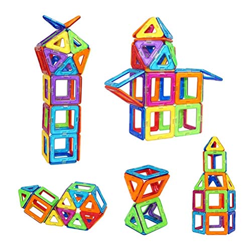 New 24pcs Mini Magnetic Designer Construction Set Model & Building Toy Plastic Magnetic Blocks Educational Toys for Kids Gift