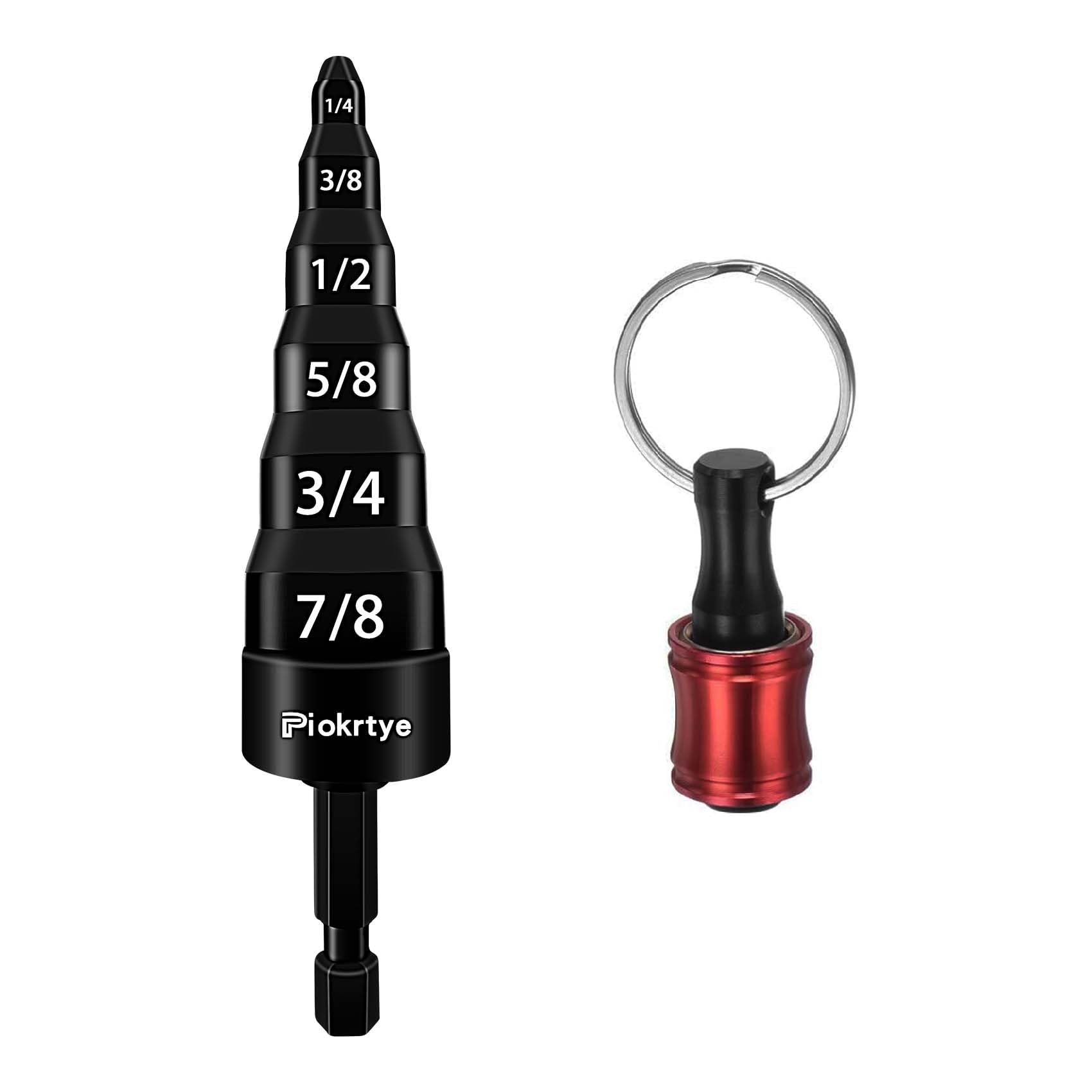 Photo 1 of Piokrtye 6-in-1 HVAC Repair Tool with Bit Holder, Swage Tube Expander, Boring Drill Bits, Air Conditioner Copper Pipe Flaring Tool with 1/4", 3/8", 1/2", 5/8", 3/4" and 7/8" Bits