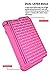 iPhone 6 Plus Case, iPhone 6 Plus Bling Case, Style4U Studded Rhinestone Crystal Bling Hybrid Armor Case Cover for iPhone 6 Plus 5.5 Inch with 1 HD Screen Protector and 1 Stylus [Hot Pink/Hot Pink]