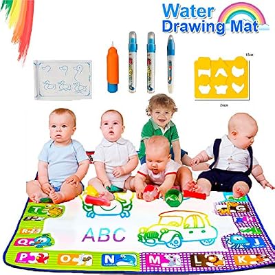 Deals Respect Painting With Water Color Floor Mats For Kids 30in X 30in Drawing Set Preschool