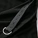 Liang Rou Maternity Belly Support Mini-Ribbed Stretch Short Leggings Black M