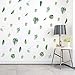Leaf Wall Decals, H2MTOOL 64 PCS Removable Tropical Plants Tree Leaves Stickers for Kids Nursery Room Decor