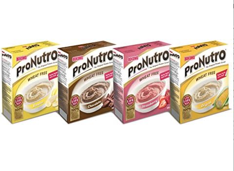 Pronutro Original Banana Chocolate &amp; Strawberry 500g mix of 4