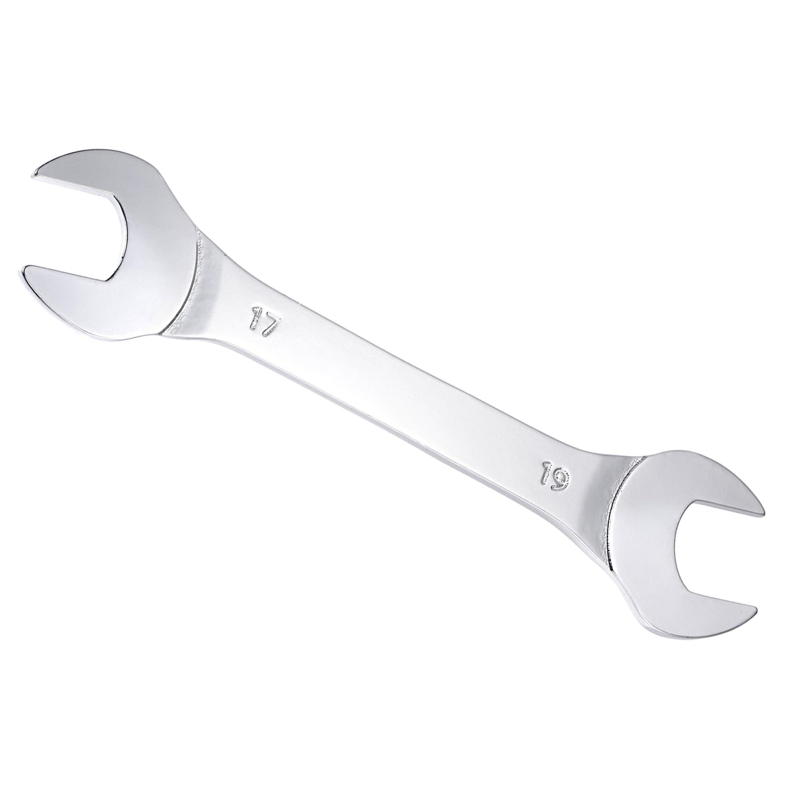 CoCud Thin Open End Wrench, Metric 17mm x 19mm, Double Ended Slim Wrench - (Applications: for Thin Nuts, Narrow Spaces), 1-Pieces
