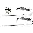 Replacement Thermopro Probe TP20 TP25 TP08S Meat Thermometer Probe Replacement Temperature Probe for Thermopro TP20 TP17 TP16 TP10 TP09 TP08 TP-08S TP-07 TP06S TP04
