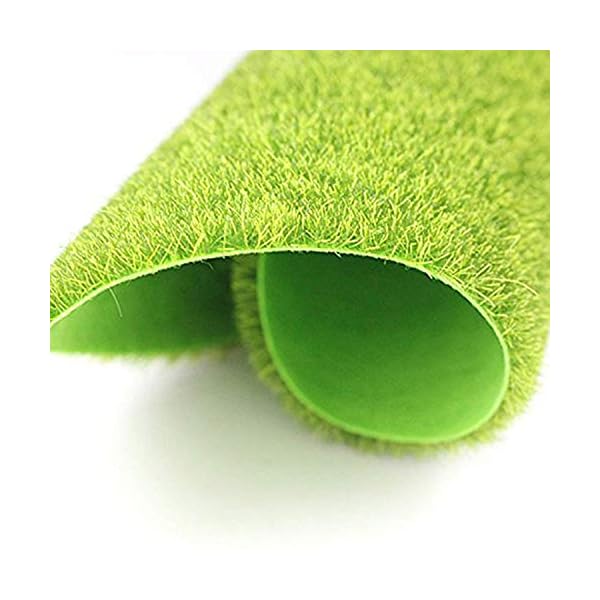 Wohlstand 2 Pcs Künstliche Rasen Gras Miniatur Garten Verzierung Kunstrasen Künstliche Rasen Simulation Mikro Landschaft… – Bild 4