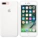 Apple Silicone Case for iPhone 7 Plus - White